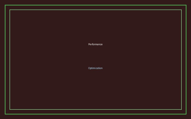 Mobile Performance Optimization